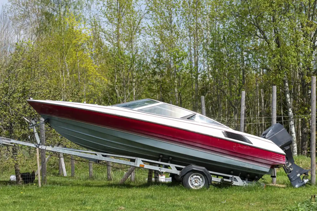 Boat Trailer Storage