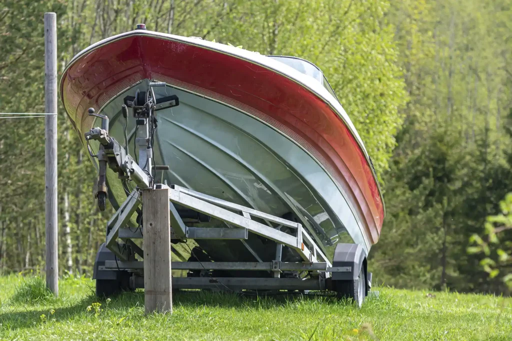 Boat Trailer Storage